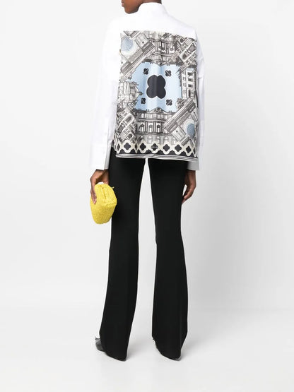 Sirene Poplin Long-Sleeve Shirt