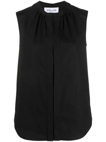 Olympia Sleeveless Blouse