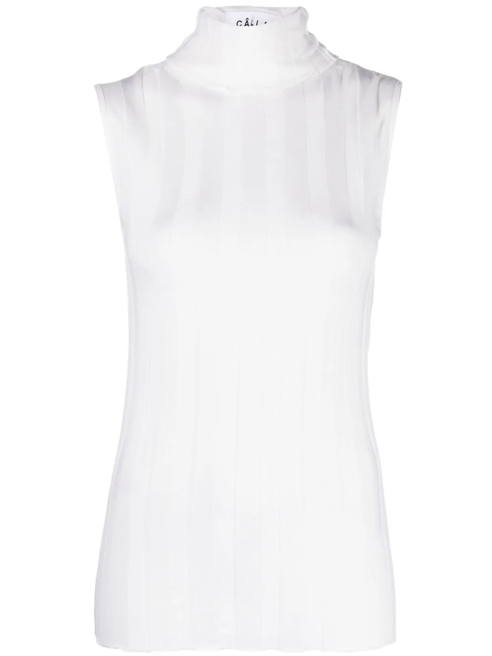 Romy Sleeveless Roll-Neck Top