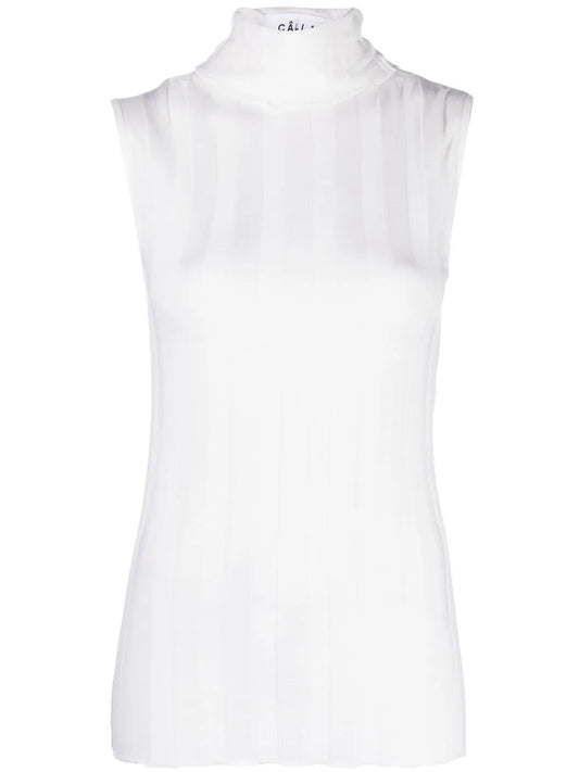 Romy Sleeveless Roll-Neck Top