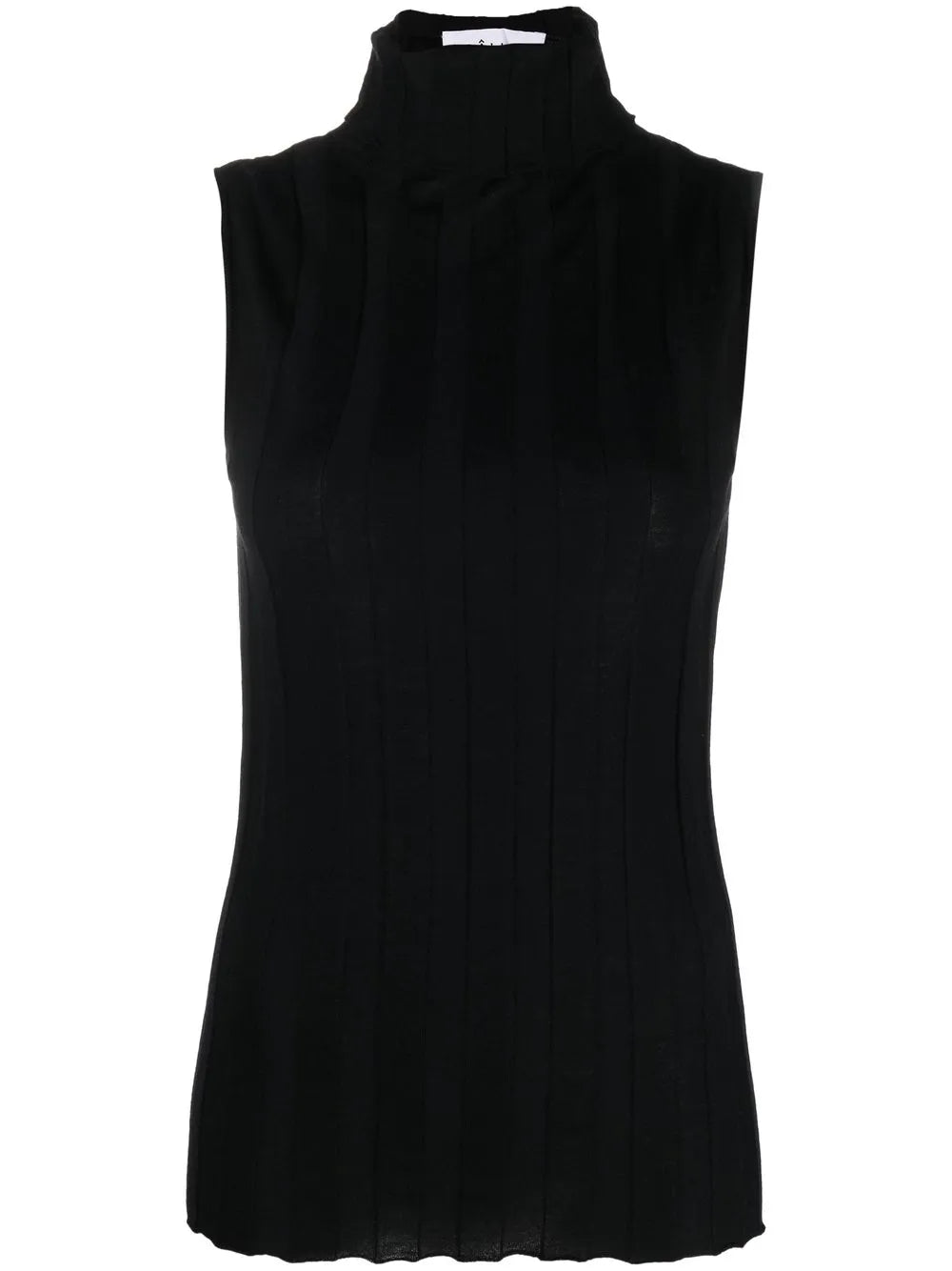 Romy Sleeveless Roll-Neck Top