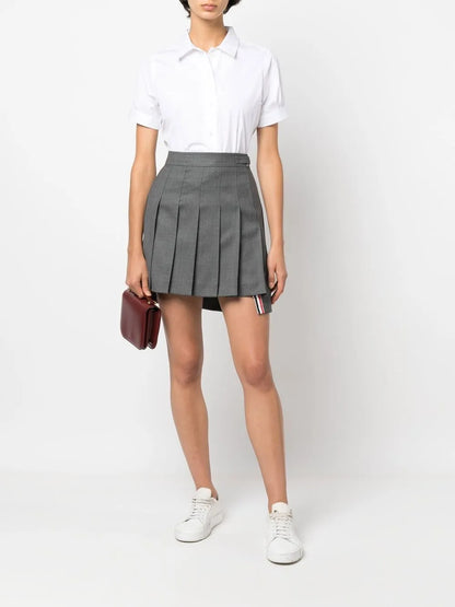 Cropped Short-Sleeve Shirt