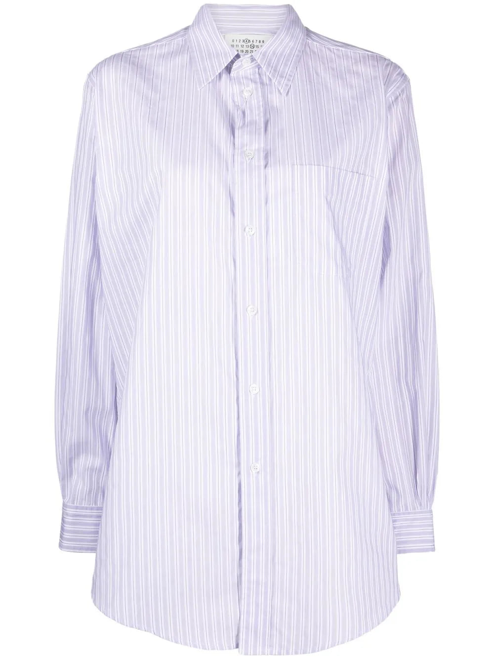 Pinstriped Poplin Shirt