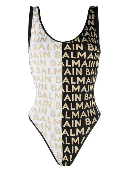 Two-Tone Logo One-Piece