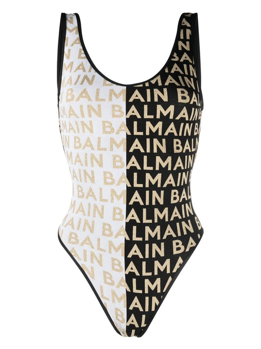 Two-Tone Logo One-Piece