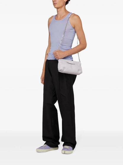 Satin-Stripes Tailored Trousers