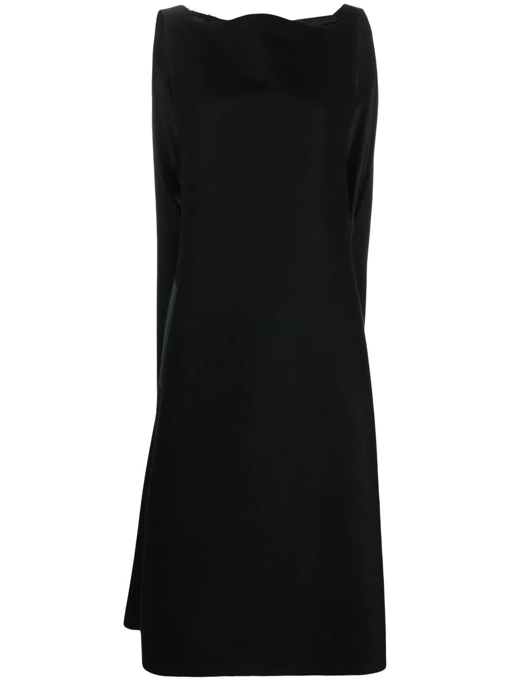 Cape-Style A-Line Minidress