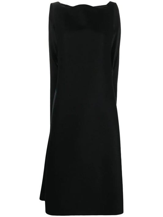 Cape-Style A-Line Minidress
