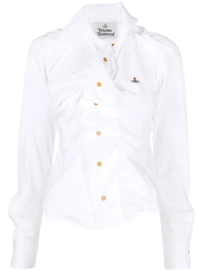Orb-Logo Long-Sleeve Shirt