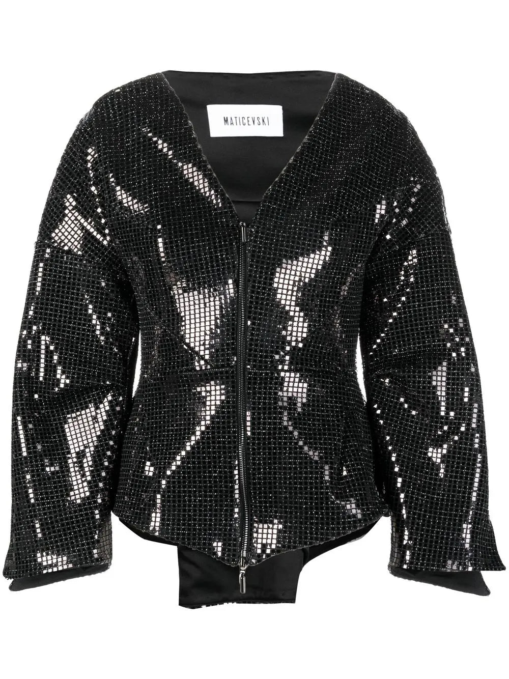 Rythmical Mirror V-Neck Jacket