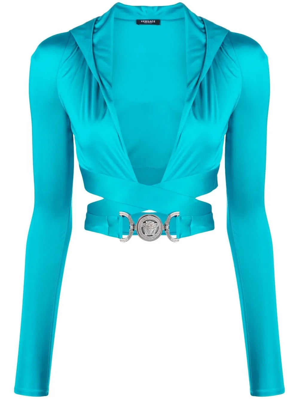 Medusa Biggie Crop Hoodie