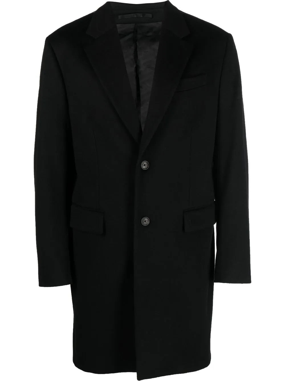 Single-Breasted Button Coat