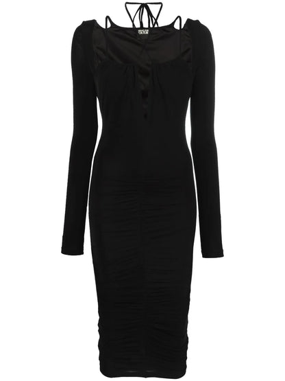 Ruched Midi Dress