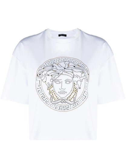 Medusa-Print Cotton T-Shirt
