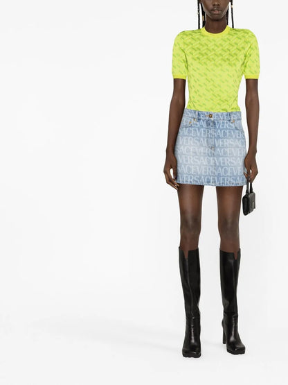 La Greca-Print Top