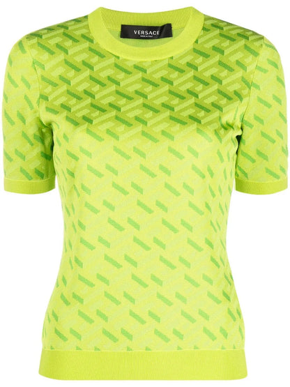 La Greca-Print Top