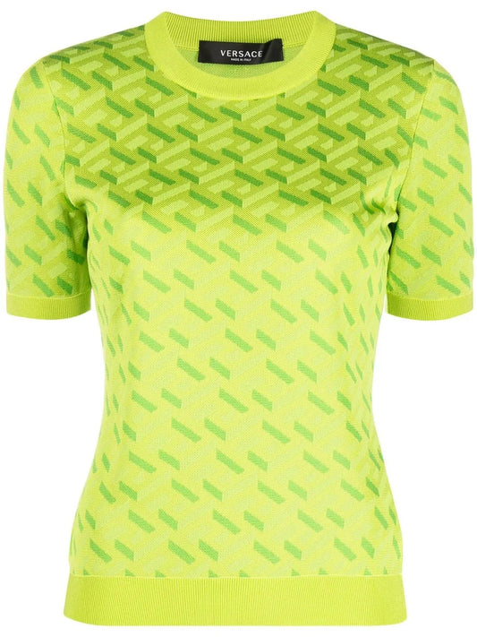 La Greca-Print Top