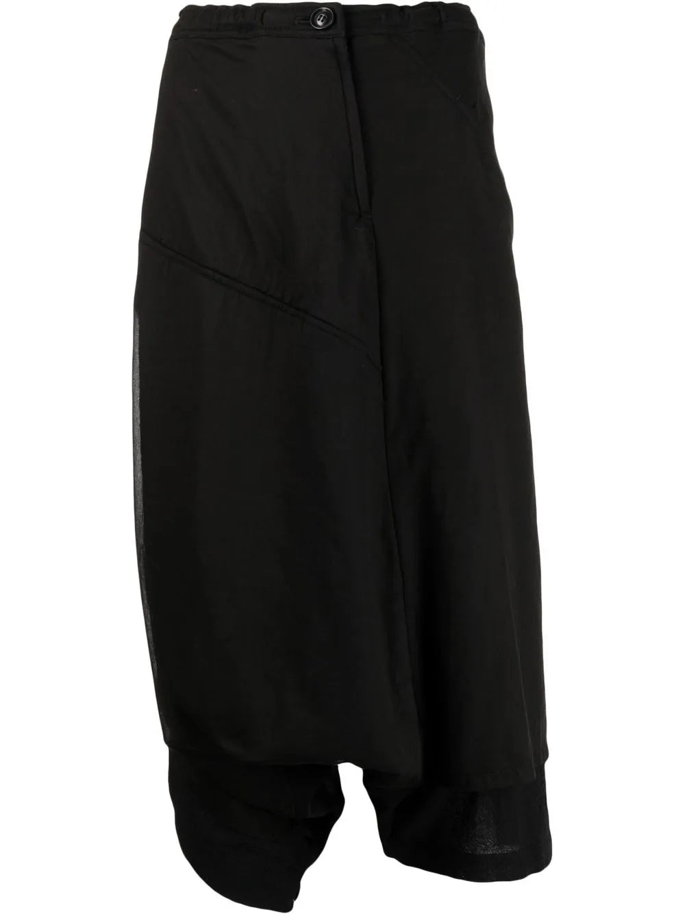 Asymmetric Cropped Trousers