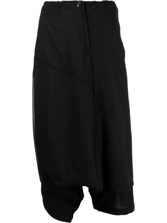 Asymmetric Cropped Trousers