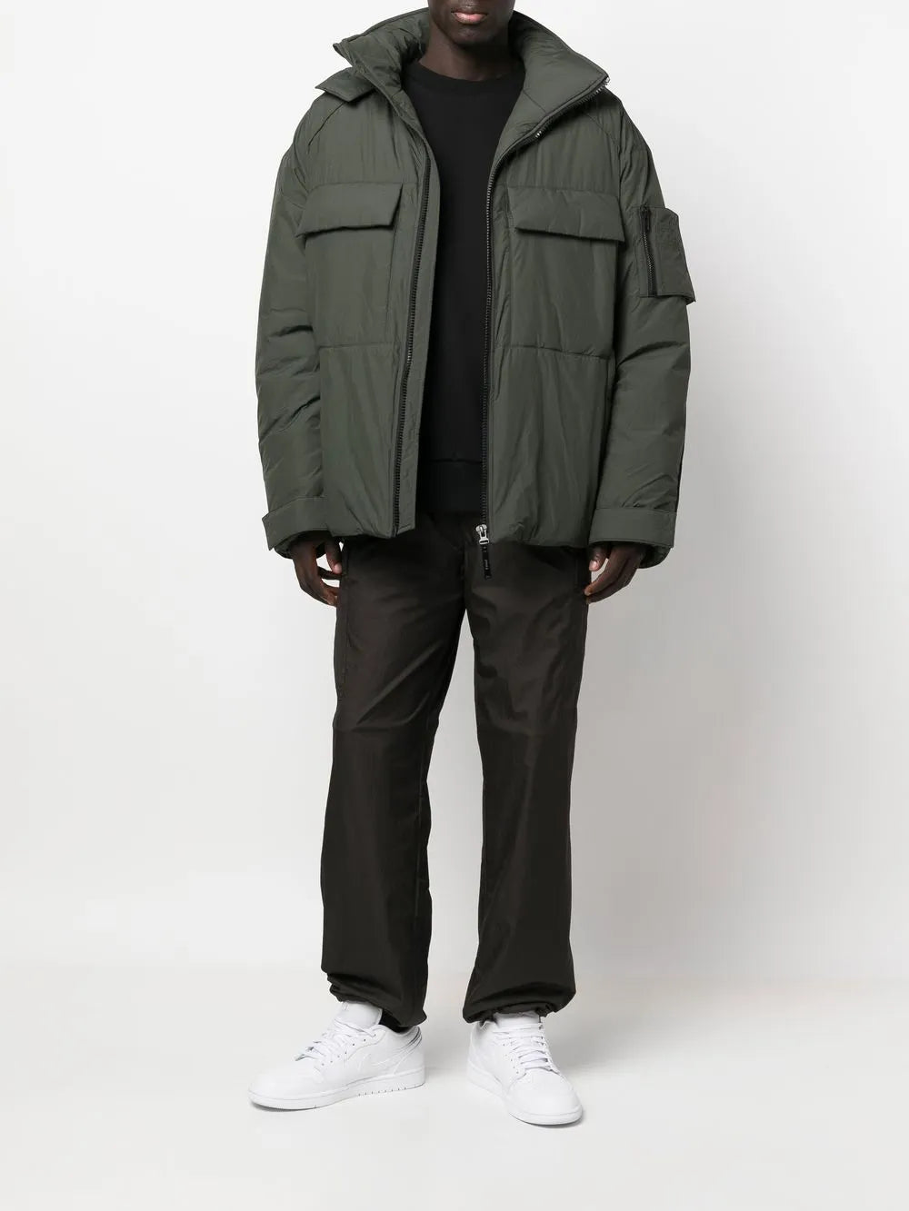 Padded Zip-Up Jacket