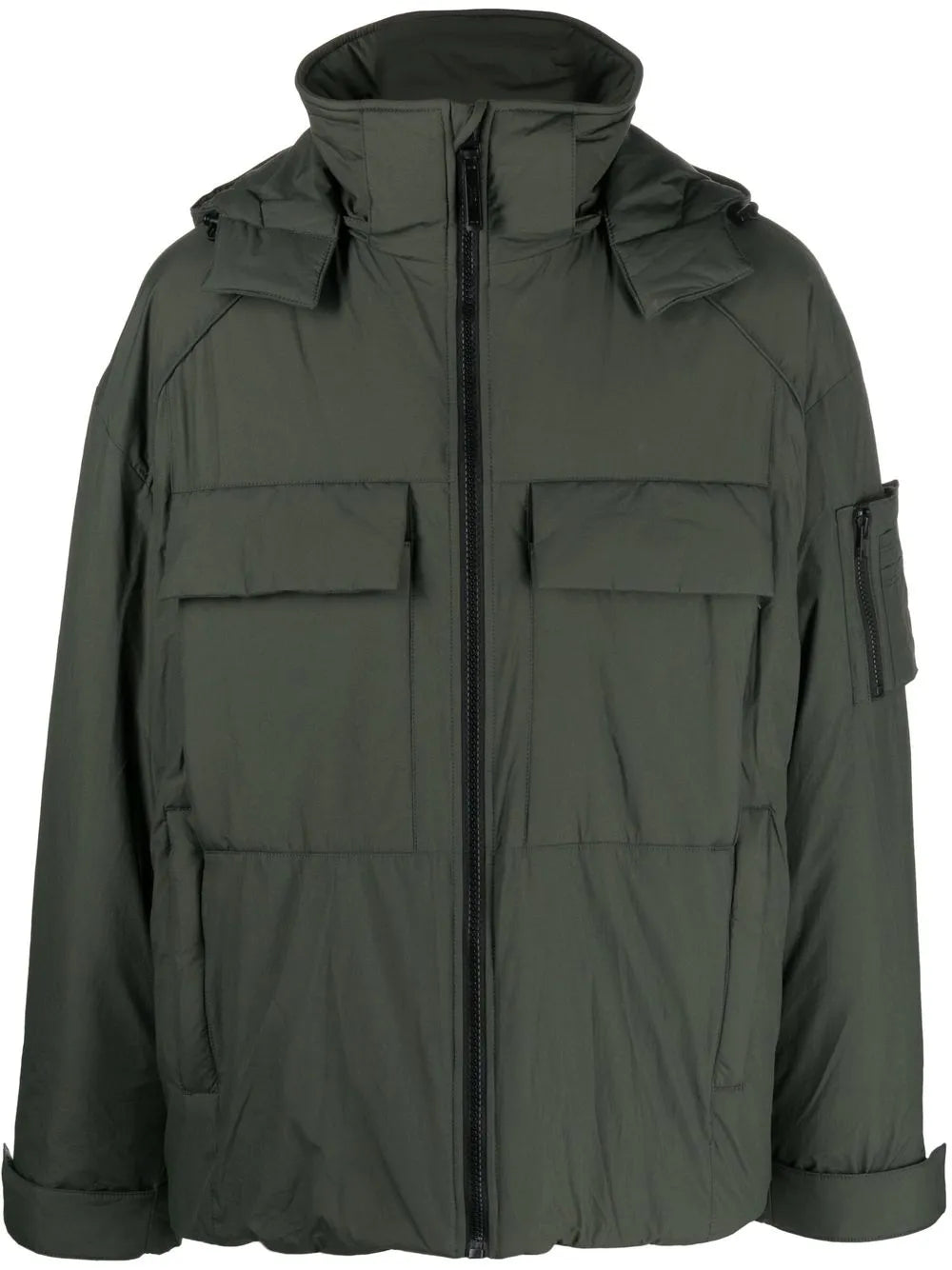 Padded Zip-Up Jacket