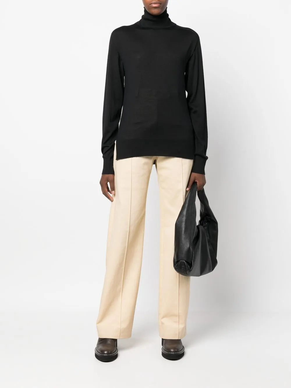 Roll-Neck Long-Sleeve Jumper