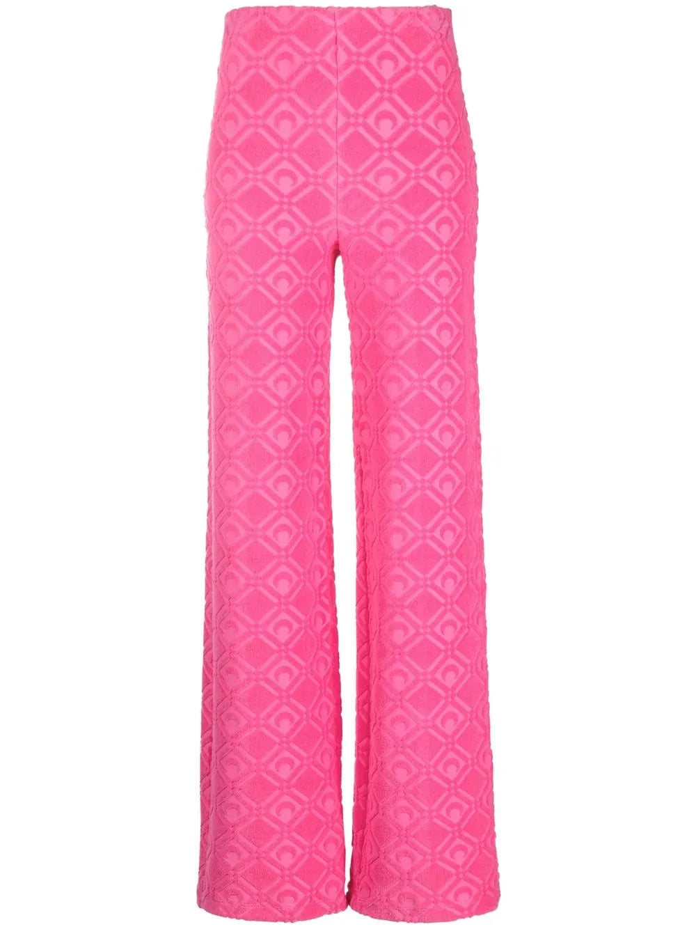 Moon Sponge Flared Trousers