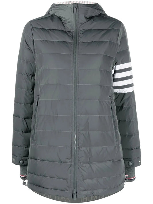 4-Bar Hooded Ski Jacket