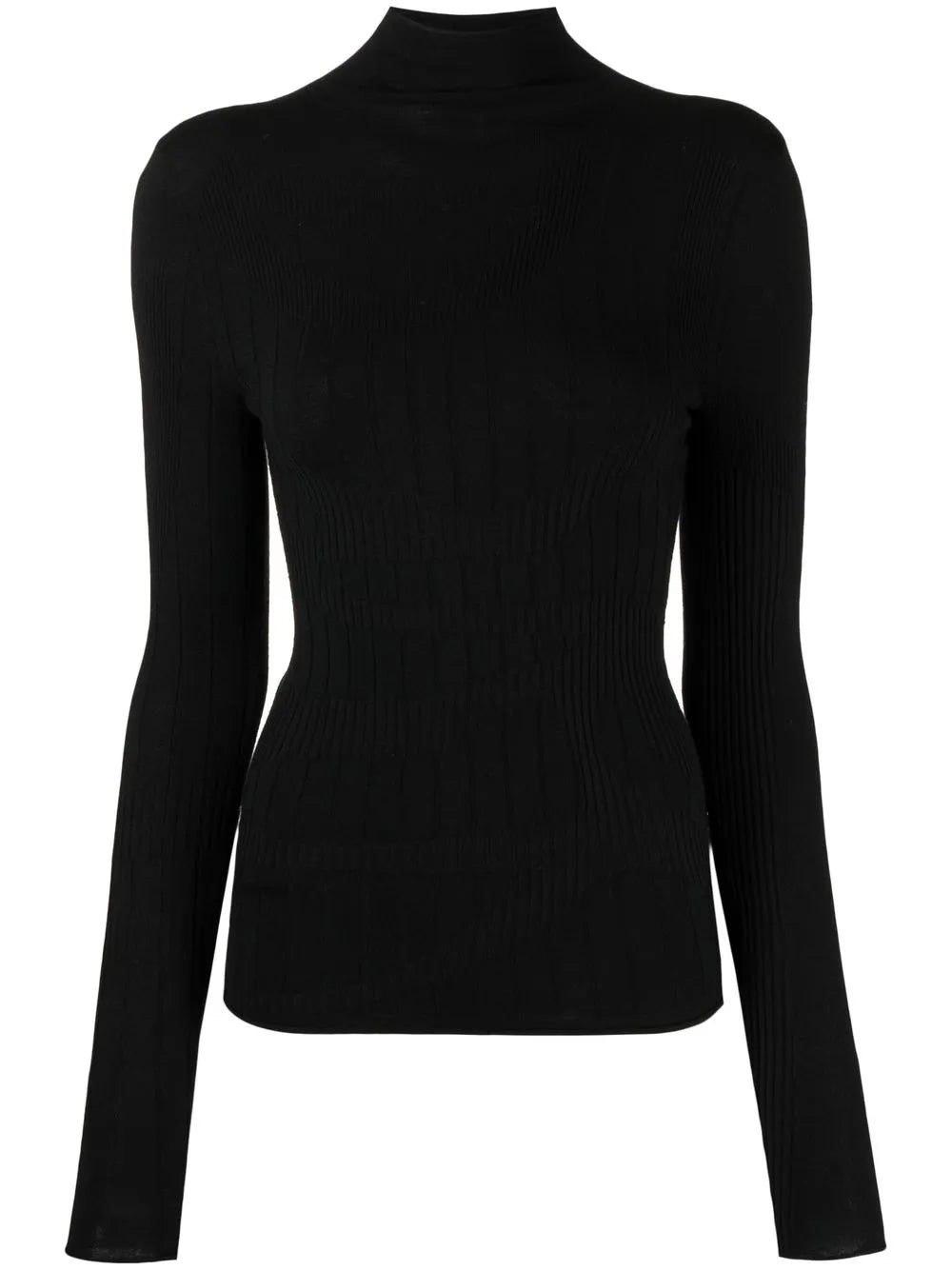 Intarsia-Detail Knit Jumper