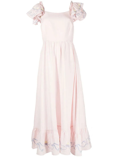 Brise Ruffled-Detail Dress