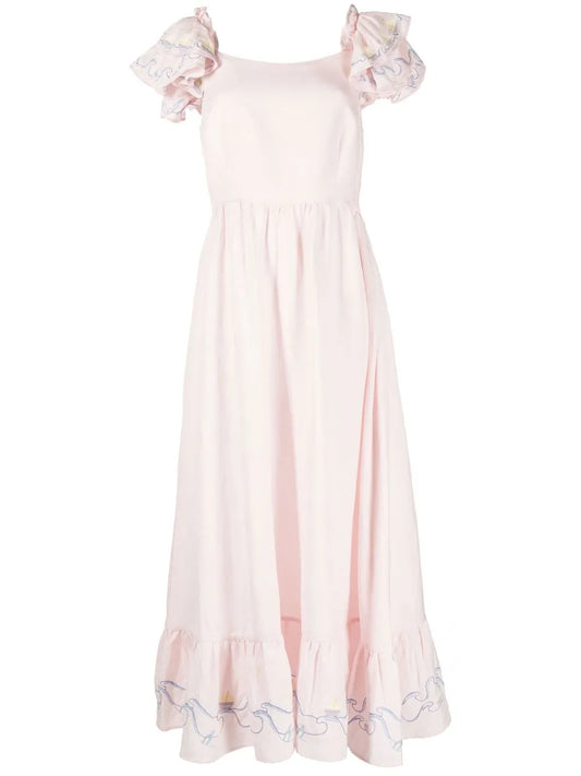 Brise Ruffled-Detail Dress