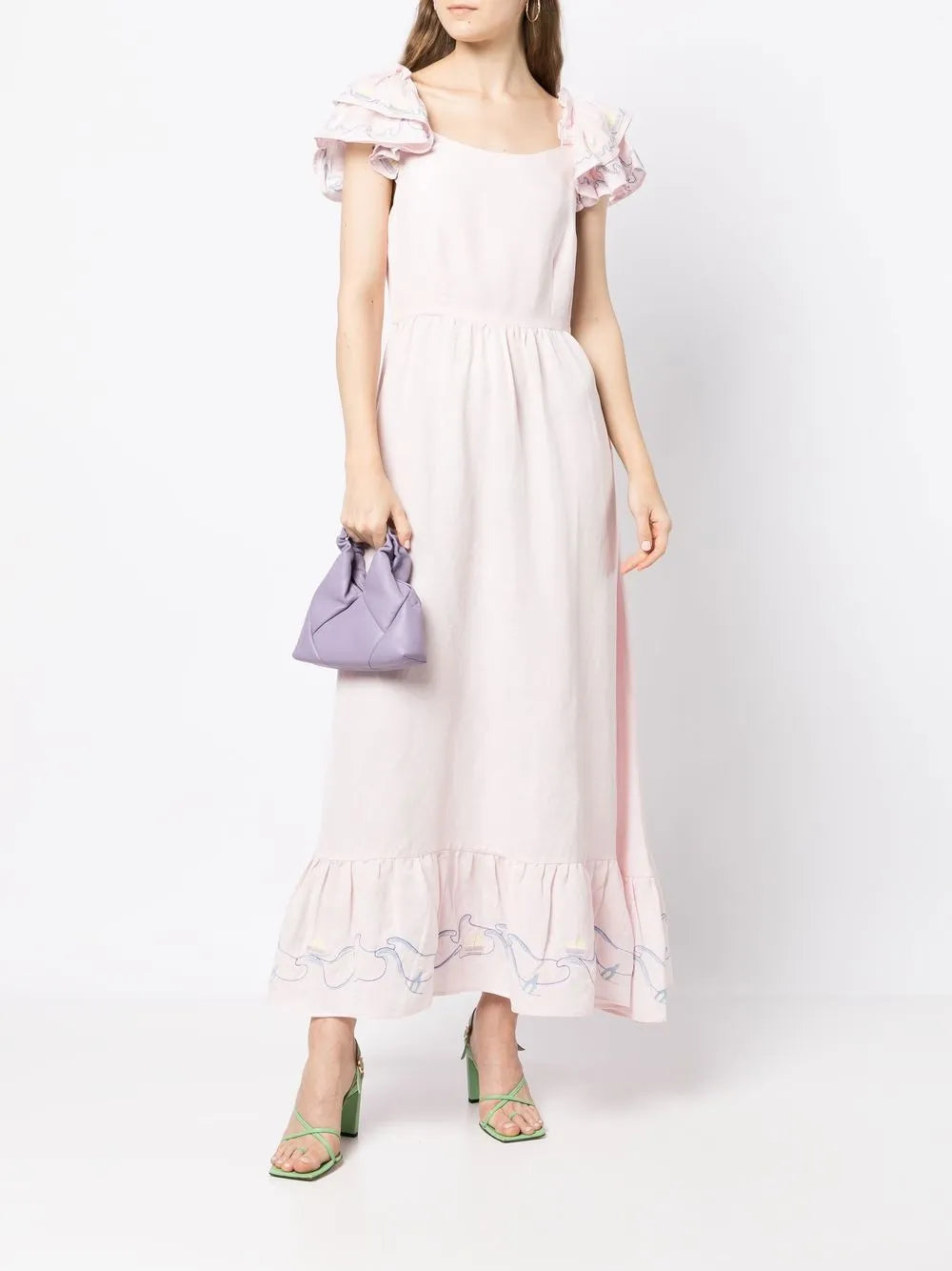 Brise Ruffled-Detail Dress