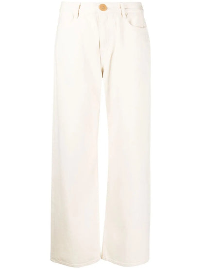 High-Waisted Wide-Leg Jeans