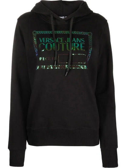 Logo-Print Cotton Hoodie