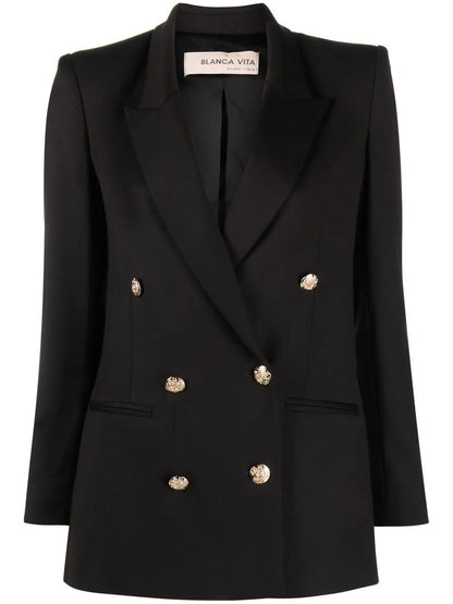 Sophilia Double-Breasted Blazer