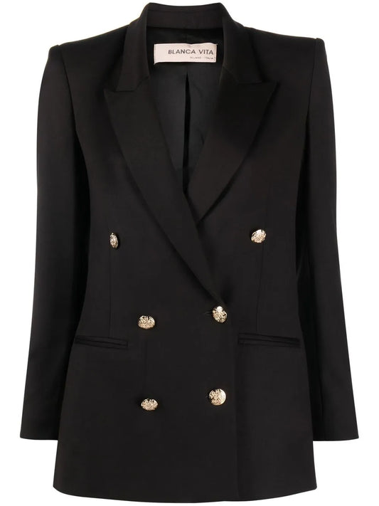 Sophilia Double-Breasted Blazer