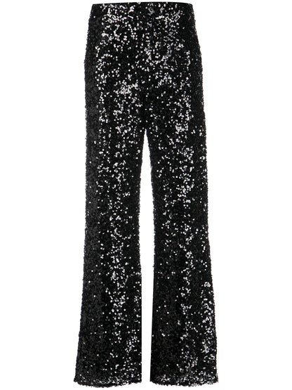Alli Sequin Wide-Leg Trousers