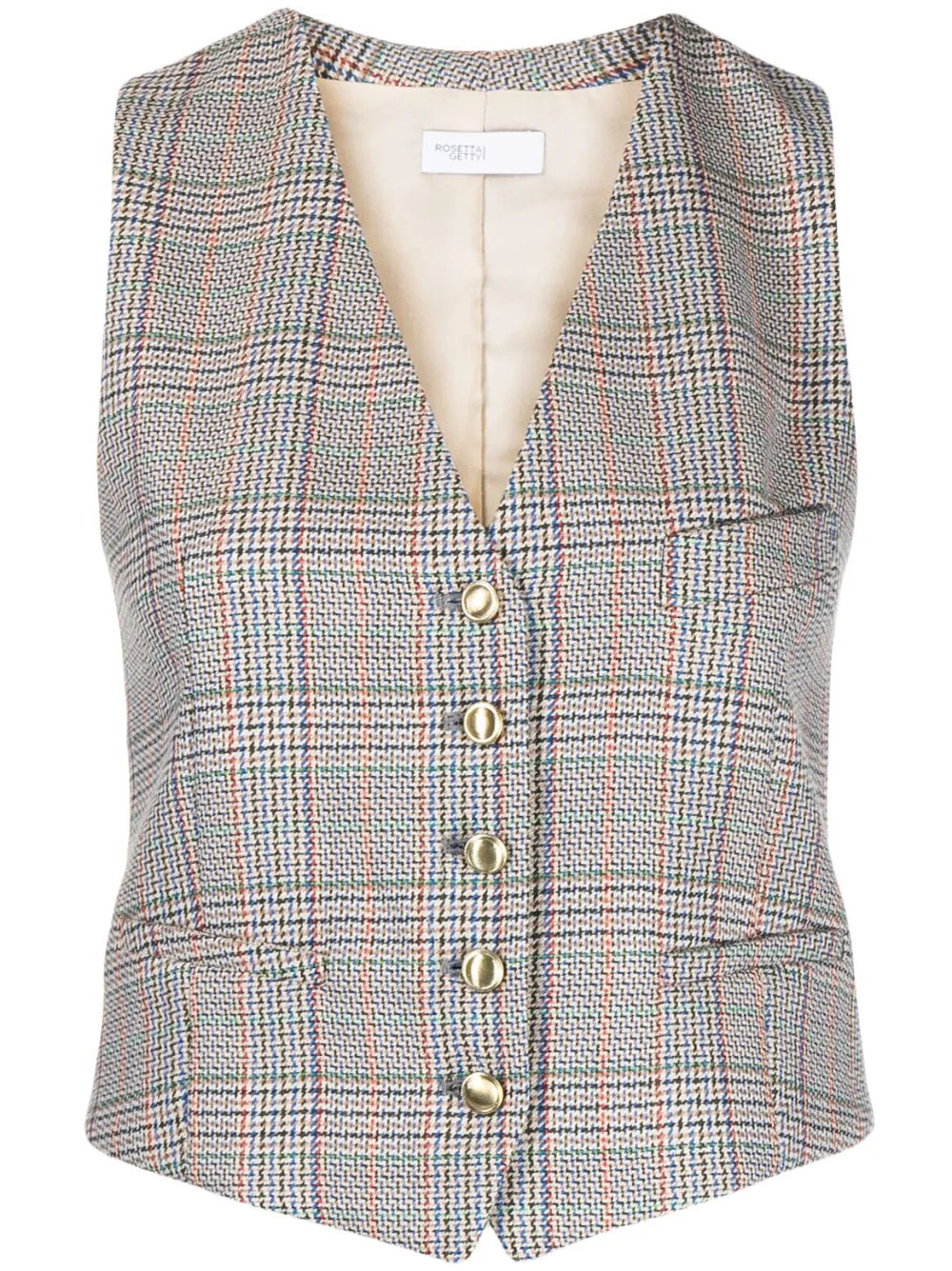 Tailored-Cut V-Neck Waistcoat