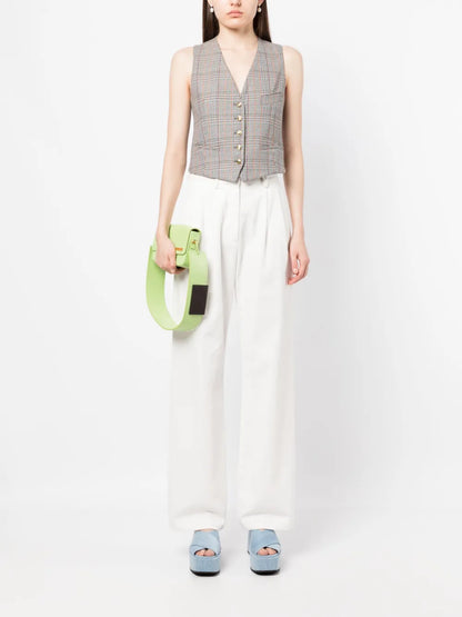 Tailored-Cut V-Neck Waistcoat