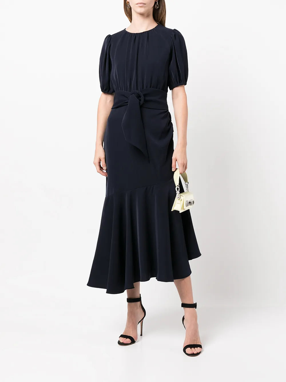 Camila Belted-Waist Midi Dress