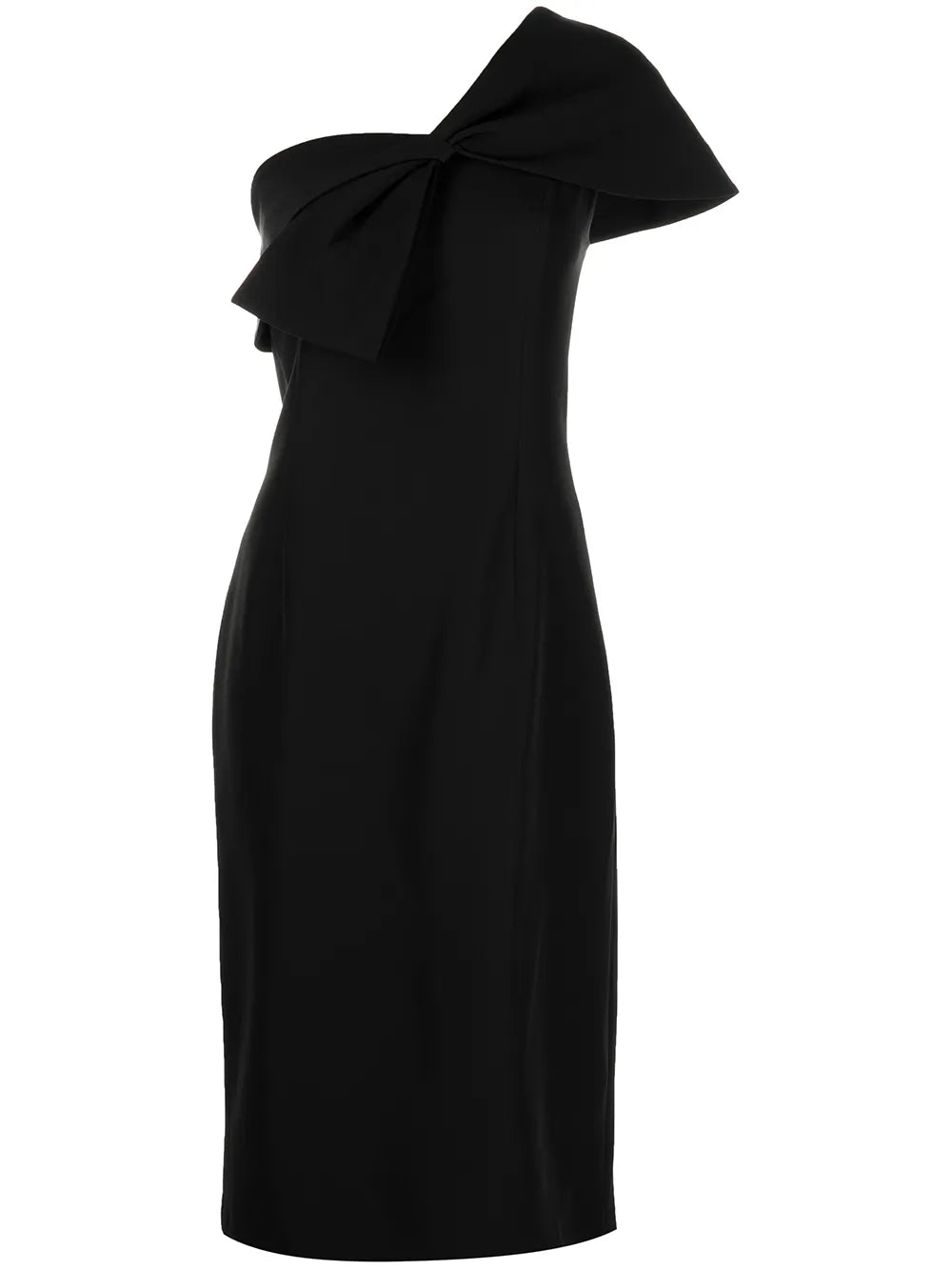 Sandra Bow-Embellished Midi Dress