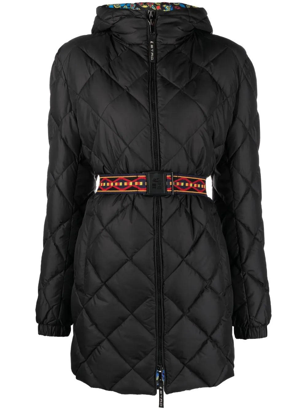 Diamond Quilted Parka