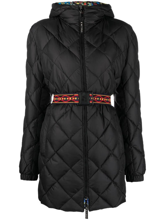 Diamond Quilted Parka