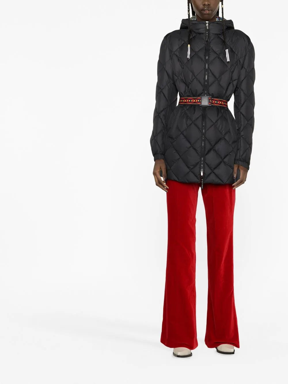 Diamond Quilted Parka
