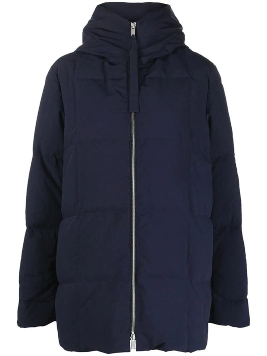 Padded Zip-Fastening Coat