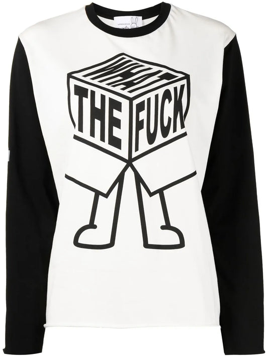 Graphic-Print Long-Sleeve Shirt