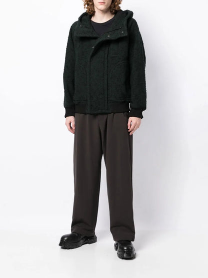 Hooded Textured Jacket