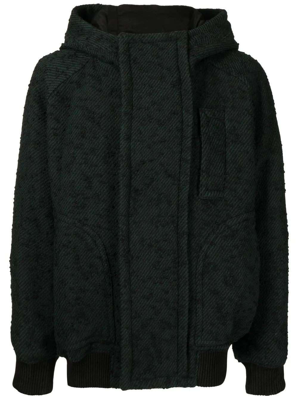 Hooded Textured Jacket