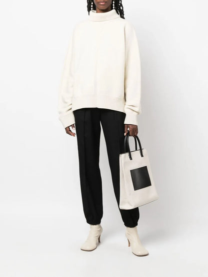 Drawstring-Fastening Waist Trousers