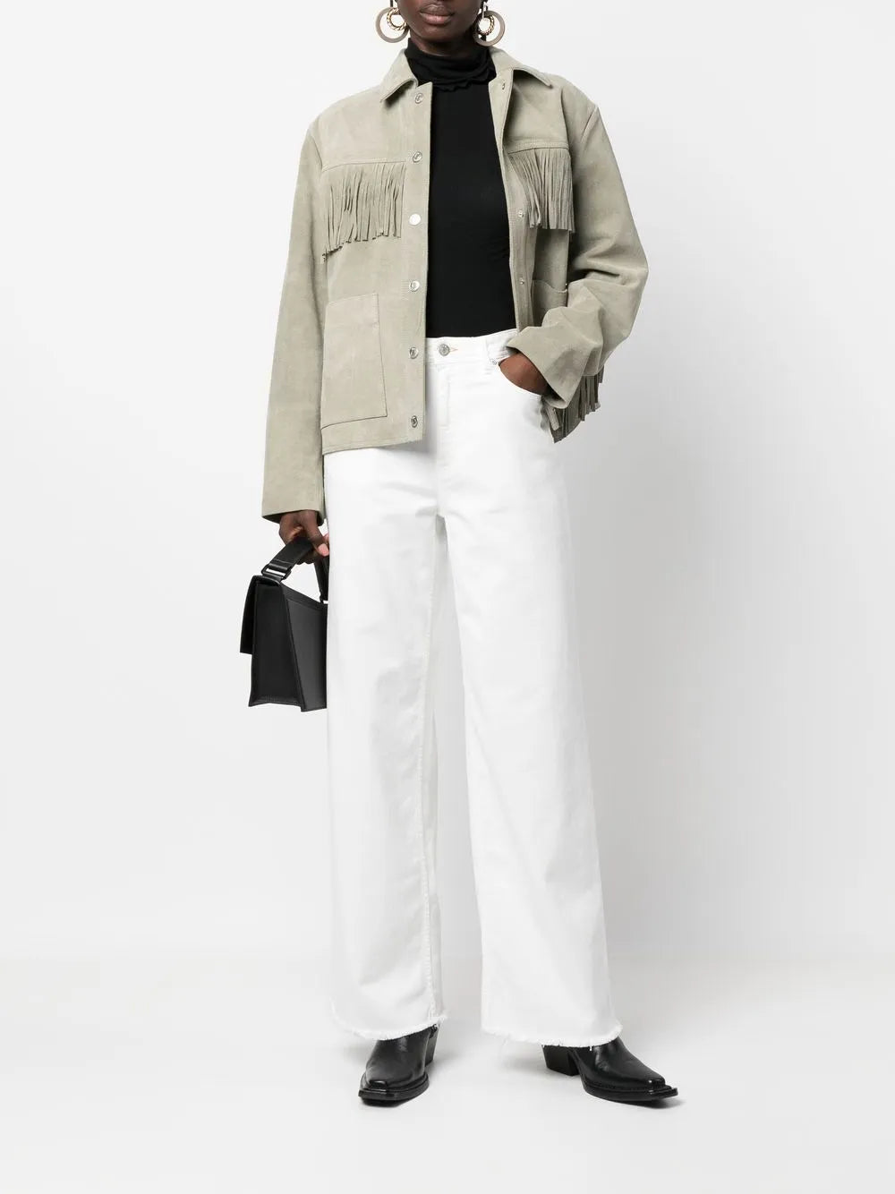 High-Rise Straight-Leg Jeans